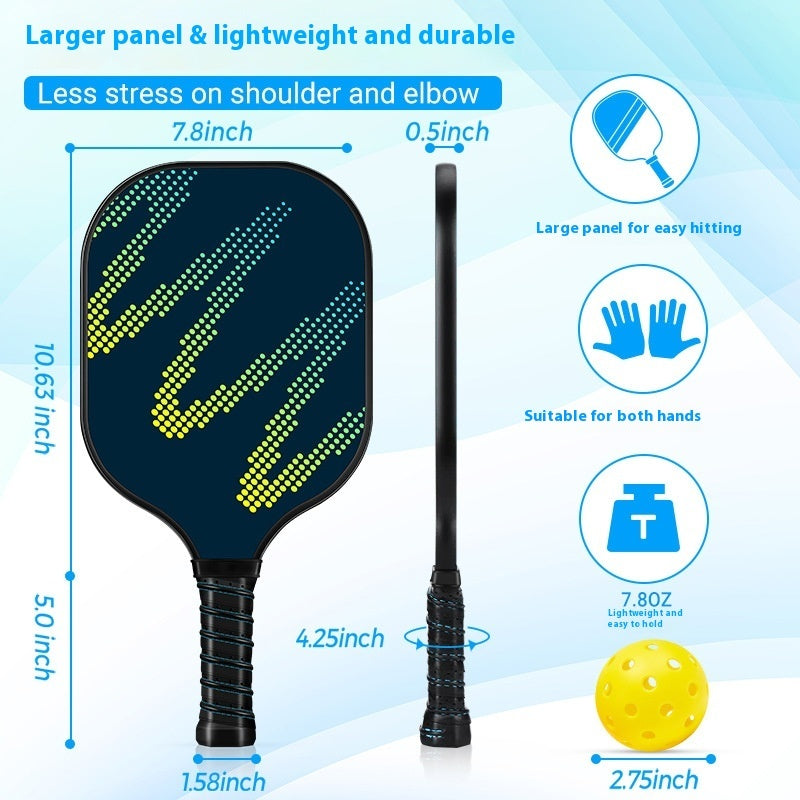 Racket High Density Fiberglass L Outdoor Sports